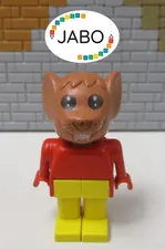 (E5/32) Lego Fabuland Figure fab9a Maximilian Mouse 3671 3781