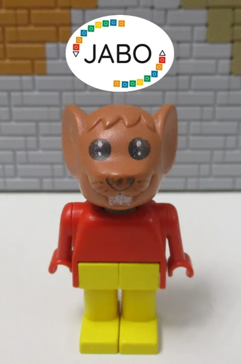 (E5/32) Lego Fabuland Figure fab9a Maximilian Mouse 3671 3781