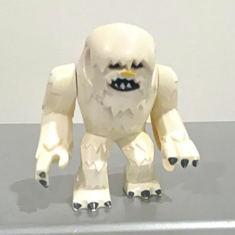 LEGO Star Wars Wampa Minifigure No Horns White Creature Figure Set 75098