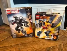 LEGO Marvel Super Heroes: Wolverine & War Machine Mech Armor 76202 & 76277 New
