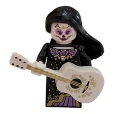 LEGO Dia De Los Muertos Mariachi Mini Figure With Guitar 2025