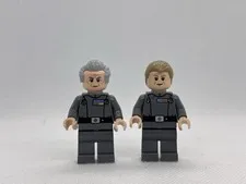 Lego - Grand Moff Tarkin & Admiral Motti Minifigures Authentic