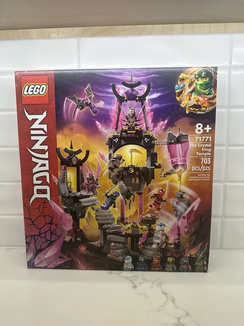 LEGO NINJAGO The Crystal King Temple #71771 SEALED Set NIB 703 Pieces