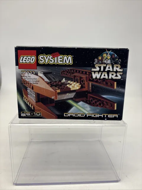 LEGO Star Wars 7111 Droid Fighter 1999 NEW SEALED Vintage Episode I Read