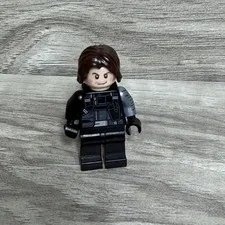 LEGO Marvel Super Heroes Winter Soldier Bucky Barnes Minifigure sh0257 