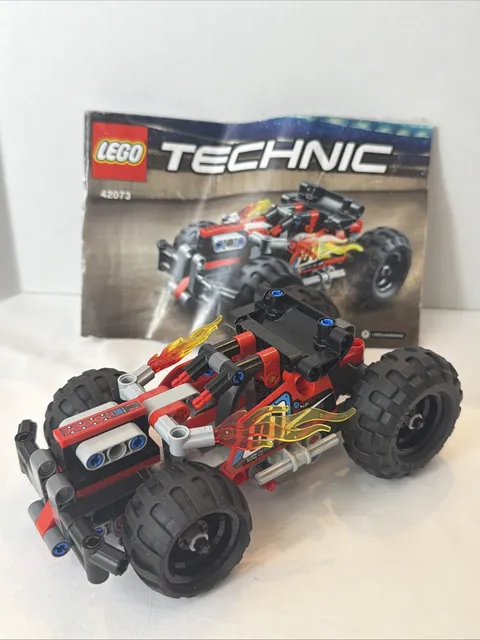 Lego Technic - Bash! - Set #42073 - 100% Complete W/ Manual - Pullback Vehicle