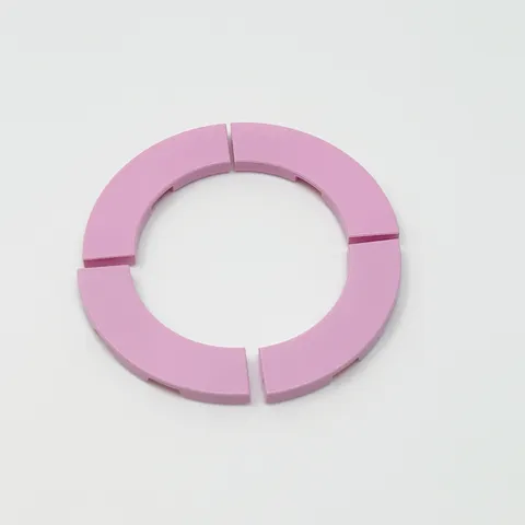 79393 LEGO Parts Tile Round Corner 3x3 Macaroni BRIGHT PINK (4)