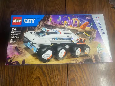 LEGO CITY Command Rover and Crane Loader 60432 NISB Unopened