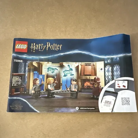 LEGO Harry Potter Hogwarts Room of Requirement 75966 Illustrated Manual Booklet