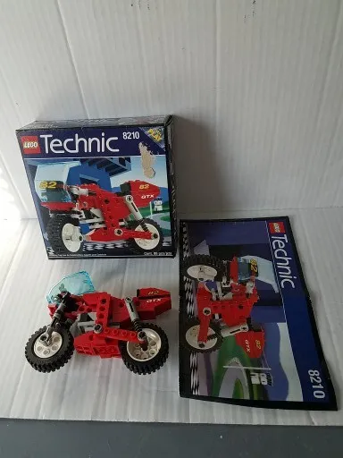 VINTAGE LEGO TECHNIC 8210 NITRO BIKE IN ORIGINAL BOX