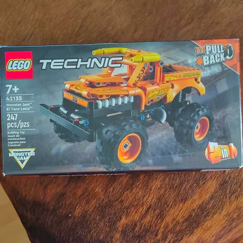 LEGO Technic Monster Jam El Toro Loco 42135 Pull Back 2-in-1 Set 247pcs Age 7+