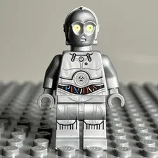 LEGO U-3PO Minifigure Star Wars Protocol Droid 75146 sw0766 CMF Lot Rare 1O