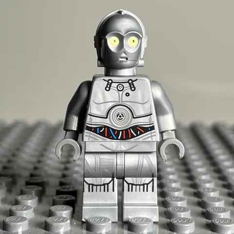 LEGO U-3PO Minifigure Star Wars Protocol Droid 75146 sw0766 CMF Lot Rare 1O