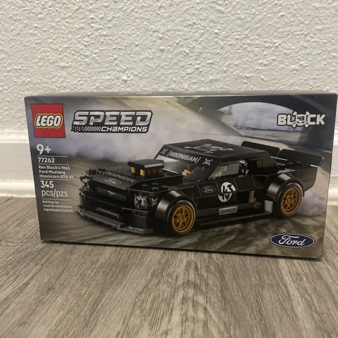 LEGO Speed Champions Ken Block’s 1965 Ford Mustang Hoonicorn RTR V1 77262 New 9+