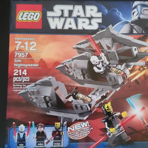 LEGO Star Wars Sith Nightspeeder 7957 214pcs w/ Anakin, Ventress, Opress