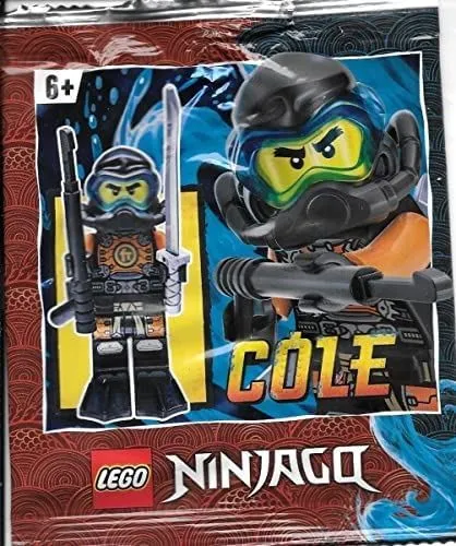LEGO Ninjago Seabound Cole #9 Minifigure Foil Pack Set 892180