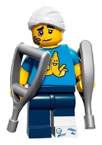 LEGO Collectible Minifigures CMF 71011 Series 15 Clumsy Guy Brand New