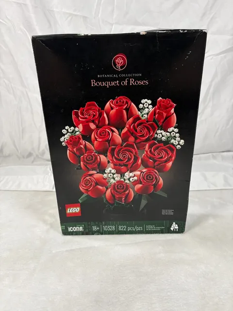 LEGO Icons Bouquet Of Roses 10328 Building Set Box Wear