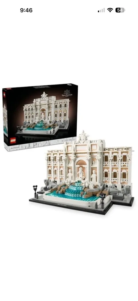 LEGO ARCHITECTURE: Trevi Fountain Brand New & Sealed (21062)