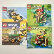 Lego Creator Manuals Only  31023, 31053, 31053, 31104