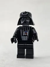 Lego Star Wars Minifigure Darth Vader (Episode 3 w/o cape)  SW0138 Set 7251 1f