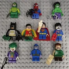 Lego Super Heroes Mighty Micros Minifigures Lot