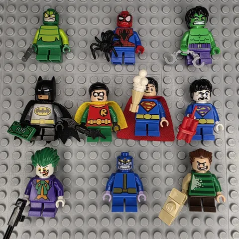 Lego Super Heroes Mighty Micros Minifigures Lot