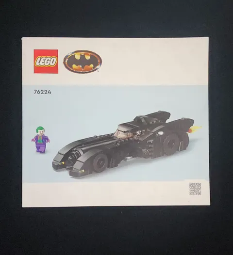 LEGO 76224 DC Batmobile Batman vs The Joker Chase - Instruction Manual Only