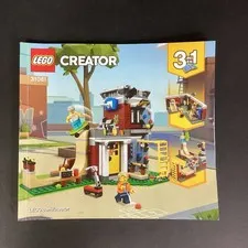 Lego Creator 31081 Manual Booklet - 3-in-1 Modular Skate House