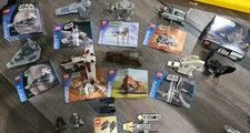 Open LEGO Star Wars Mini Building Set Bulk Lot plus bonus tie fighter & y-wing