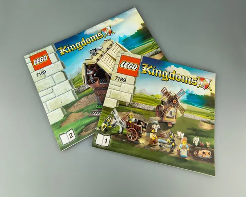 🩵 LEGO Castle 7189 - Mill Village Raid - Instructions - Instruction 🩵