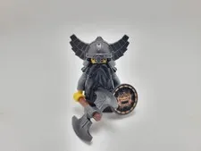 LEGO Evil Dwarf Minifigure Series 5 Col076 CMF Complete With Shield And Axe