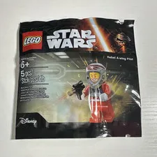 LEGO Star Wars Rebel A-wing Pilot Minifigure Polybag 5004408 6153657 (5pcs) 6+