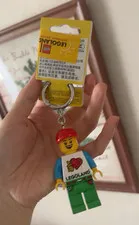 China LEGOLAND LEGO "I Love Shanghai" Minifigure Keychain Light LED LITE