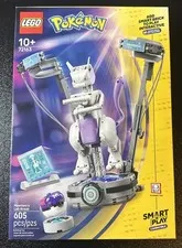 Mewtwos Lab Break. Pokémon Lego #72163 605pcs Smart Play Compatible
