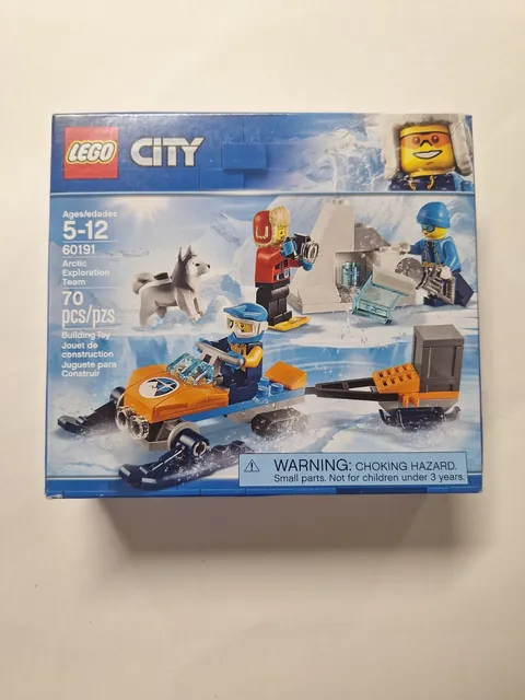 LEGO City Arctic Exploration Team 60191 70-Piece Complete Set With Box