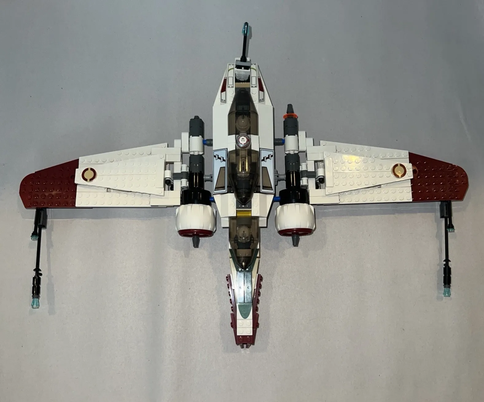 LEGO Star Wars ARC-170 Starfighter 7259: 100% Complete W/Instructions & Figures