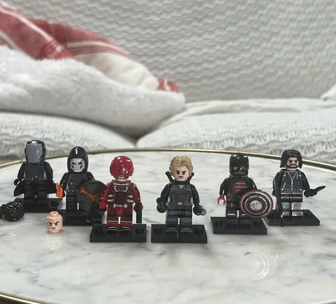 Lego Thunderbolts* Custom Printed Minifigures 6 Yelena Belova US Agent Red Guard