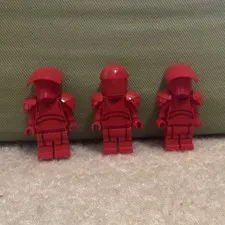 LEGO Lot Of 3 Star Wars Elite Praetorian Guards