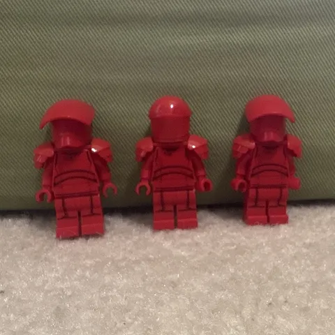 LEGO Lot Of 3 Star Wars Elite Praetorian Guards
