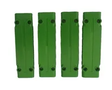 Genuine LEGO Technic 15458 Panel Plate 3 x 11 x 1 MEDIUM GREEN- 4 pieces