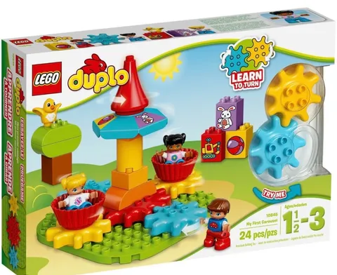 LEGO DUPLO 10845 My First Carousel Retired 100% Complete Set