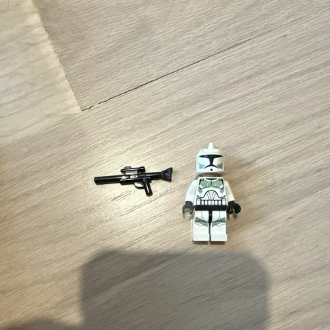 LEGO Clone Trooper Minifigure Figure sand green horn company SW0298