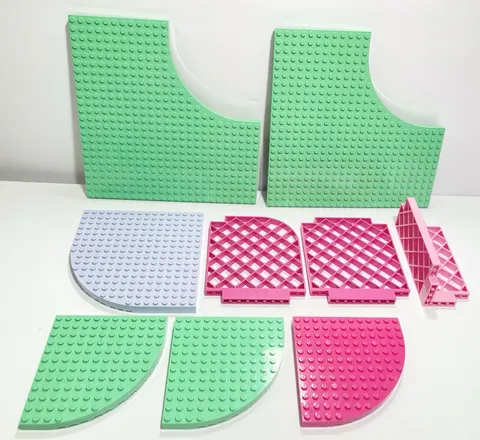LEGO Belville Parts Lot Wall Lattice Baseplate 30016 6165 6166 6161 Retired