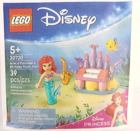 LEGO® Disney Princess Ariel & Flounder's Birthday Music Fun Building Set 30720