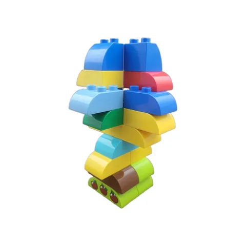 21 DUPLO Lego Slope Curved 2302 98223 Brick Construction Kid Toy Replacements