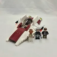 LEGO Star Wars 75003 A-Wing Starfighter Complete w/ Minfigs — No Box or Manual
