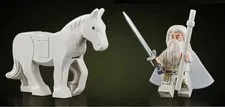 Lego Lord of the Rings Gandalf The White & Shadowfax from Minas Tirith 11377