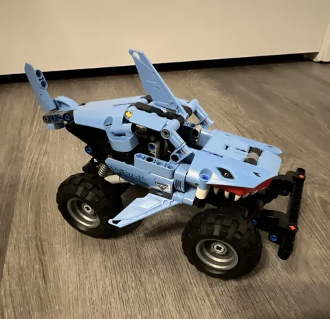 LEGO Technic Monster Jam Megalodon 42134 Shark Truck Set 260pcs No Box