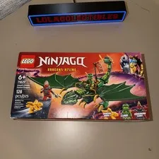 LEGO Ninjago 71829 Lloyd’s Green Forest Dragon – NEW Sealed – 128 Pieces
